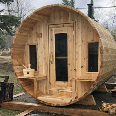 Dundalk LeisureCraft - Canadian Timber Tranquility Outdoor Sauna CTC2345W - Relaxacare
