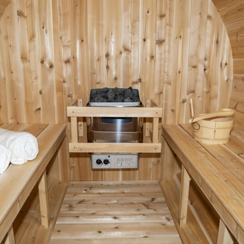 Dundalk LeisureCraft - Canadian Timber Tranquility Outdoor Sauna CTC2345W - Relaxacare
