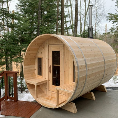 Dundalk LeisureCraft - Canadian Timber Tranquility Outdoor Sauna CTC2345W - Relaxacare