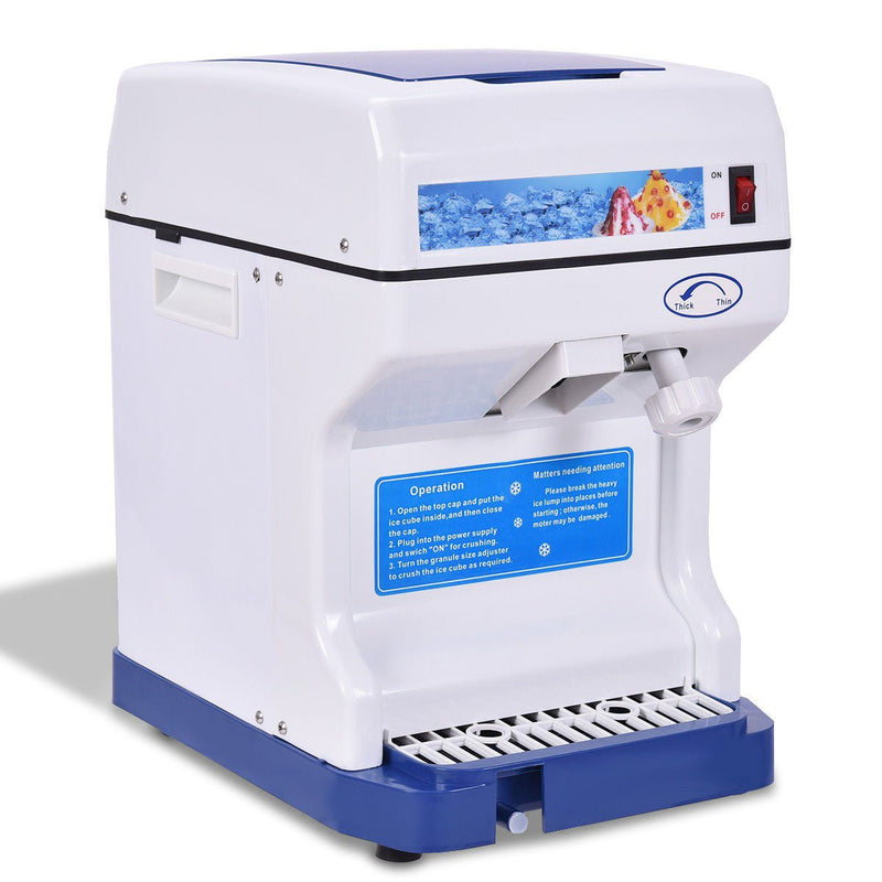 Efficient Electric Ice Shaver Machine with Low Noise - Relaxacare