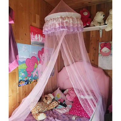 Elegant Lace Princess Round Dome Bedding Net - Relaxacare