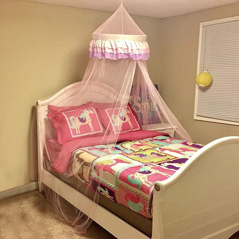 Elegant Lace Princess Round Dome Bedding Net - Relaxacare