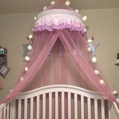 Elegant Lace Princess Round Dome Bedding Net - Relaxacare