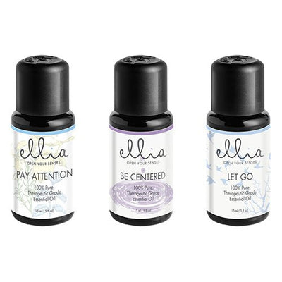 ELLIA Essential Oil Triple Pack - Pay attention, Be centered and Let go - Relaxacare