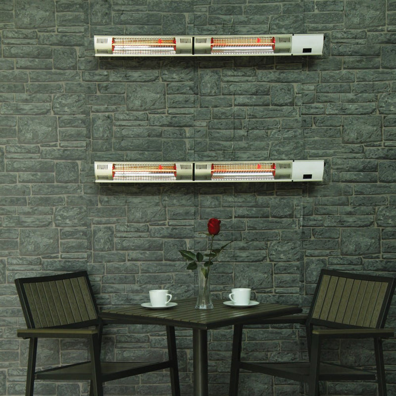 EnerG+ 240V Infrared Electric Outdoor Heater - Wall Mounted with Remote - HEA-23046-WM-RM - Relaxacare