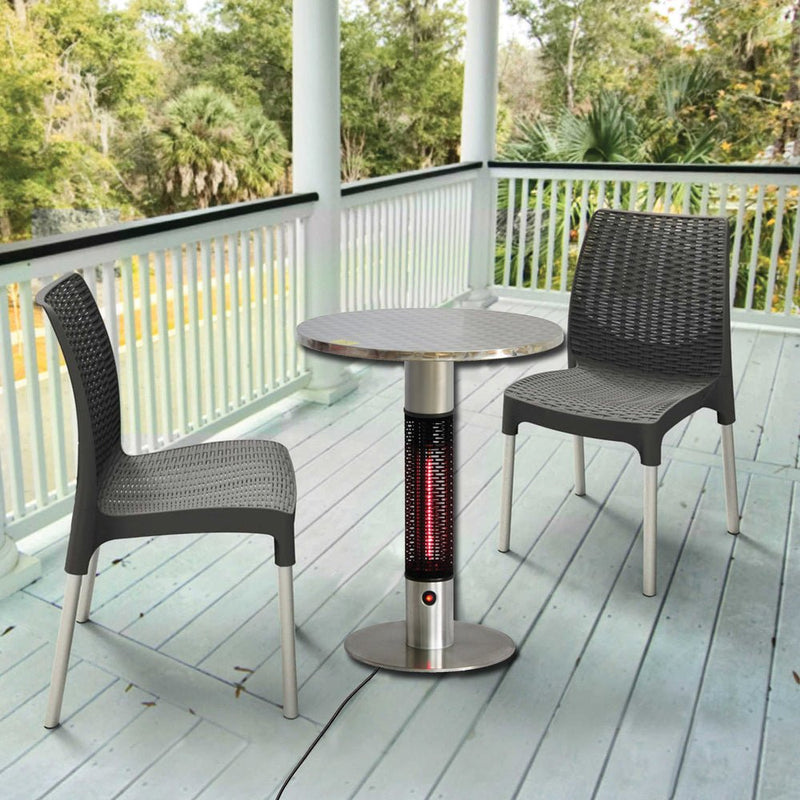 EnerG+ Infrared Electric Outdoor Heater - Bistro Table - HEA-115J88-GOLD - Relaxacare