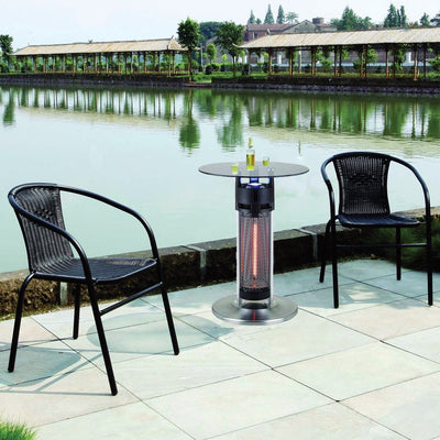 EnerG+ Infrared Electric Outdoor Heater - Bistro Table - HEA-14756LED - Relaxacare