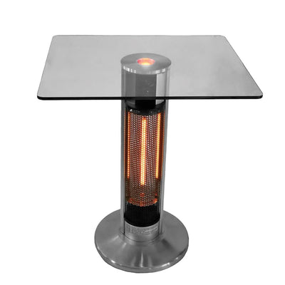 EnerG+ Infrared Electric Outdoor Heater - Bistro Table With LED - HEA-215J67 - Relaxacare