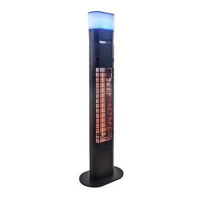 EnerG+ Infrared Electric Outdoor Heater - Freestanding With Gold Tube and Speaker - HEA-21848 - Relaxacare