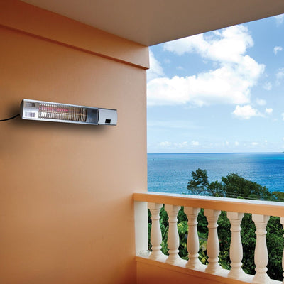 EnerG+ Infrared Electric Outdoor Heater - Wall Mounted with Remote - HEA-21545 - Relaxacare