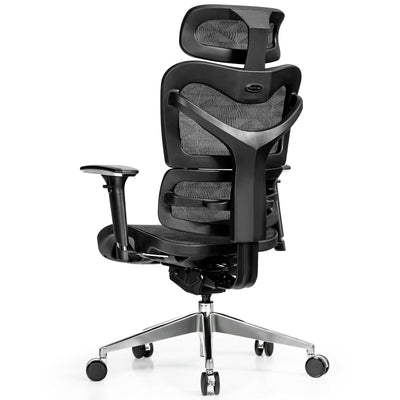 Ergonomic Mesh Adjustable High Back Office Chair with Lumbar Support - Relaxacare