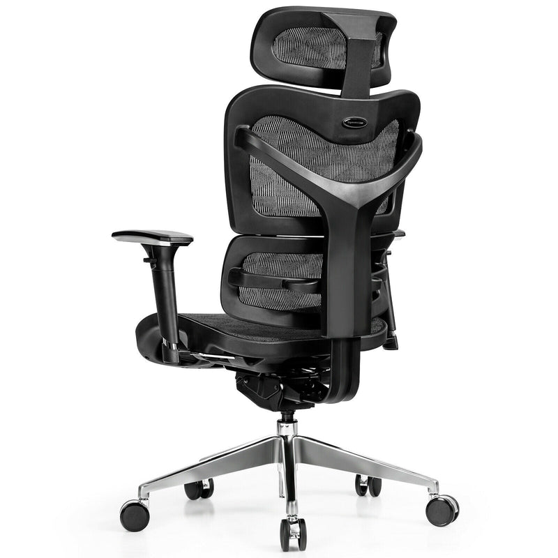 Ergonomic Mesh Adjustable High Back Office Chair with Lumbar Support - Relaxacare
