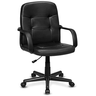 Ergonomic Mid-back Executive Office Chair Swivel Computer Chair - Relaxacare