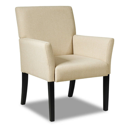 Executive Guest Chair Reception Waiting Room Arm Chair-Beige - Relaxacare