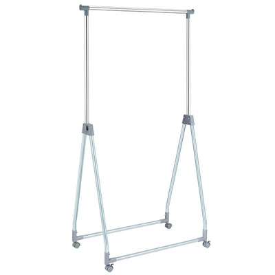 Extendable Foldable Heavy Duty Clothing Rack with Hanging Rod - Relaxacare