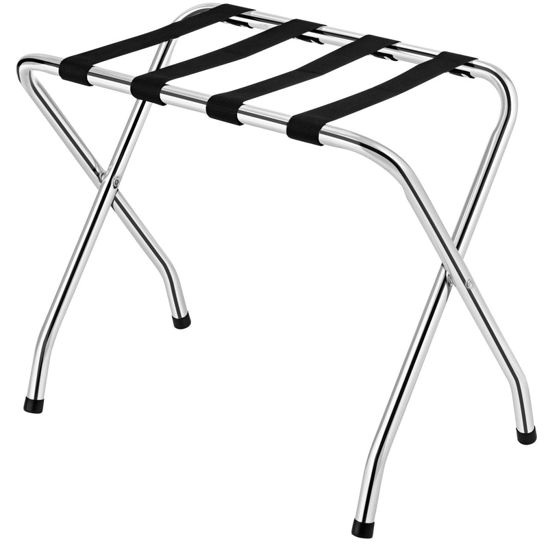 Foldable Luggage Rack with Nylon Belts for Home - Relaxacare