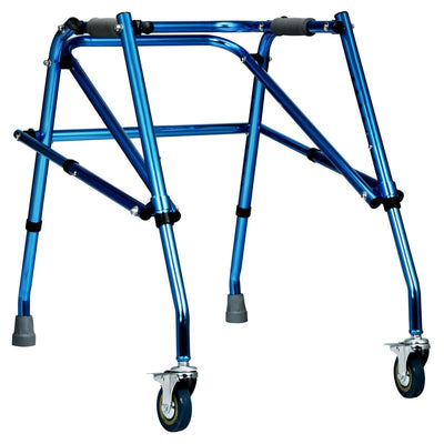 Folding Adjustable Walker Small Aluminum Walker - Relaxacare