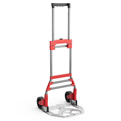 Folding Hand Truck with Telescoping Handle and Wheels - Relaxacare