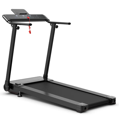 Folding Treadmill for Walking Running with LED Touch Screen for Home and Gym - Relaxacare