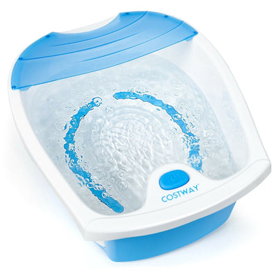 Foot Spa Bath with Bubble Massage-Blue - Relaxacare