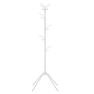 Free Standing Coat Rack with Detachable Hooks and Foldable legs - Relaxacare