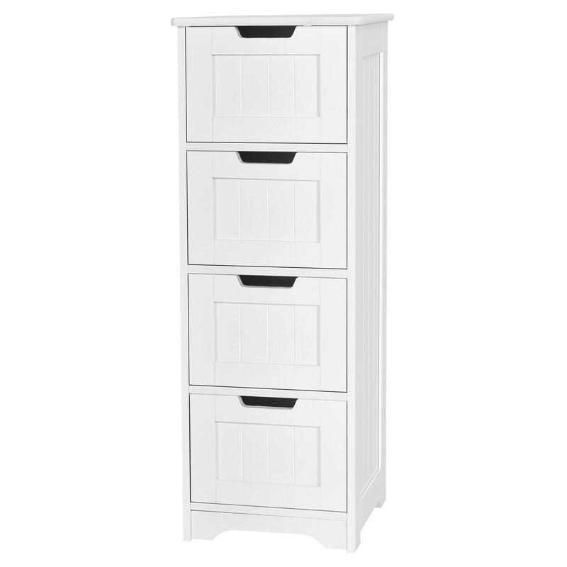 Free-Standing Side Storage Organizer with 4 Drawers - Relaxacare