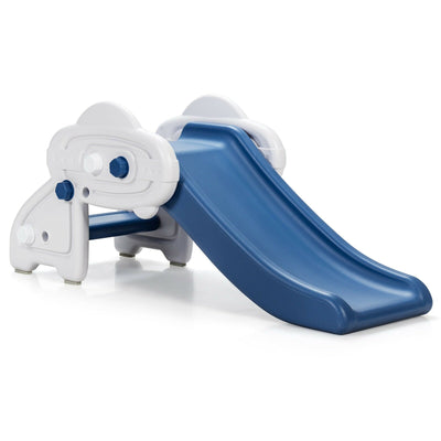 Freestanding Baby Mini Play Climber Slide Set with HDPE anf Anti-Slip Foot Pads - Relaxacare