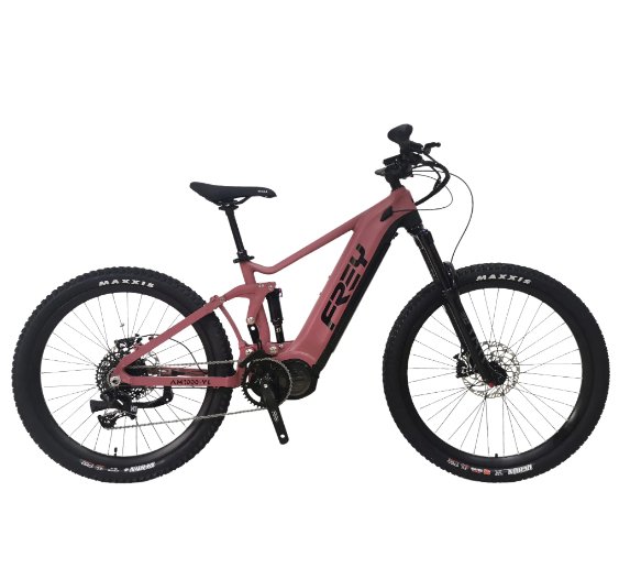 Frey Bike - AM1000 V6 E-Bike - Bafang M620 Full Suspension - Up To 55 KM/H - Relaxacare