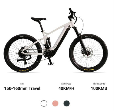 Frey Bike - EVOLVE - NEO PRO - Bafang M510 - Full Suspension - Up To 40 KM/H - Relaxacare