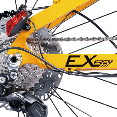 Frey Bike - EX PRO - Bafang M620 - Full Suspension - Dual Battery Enduro Version - Relaxacare