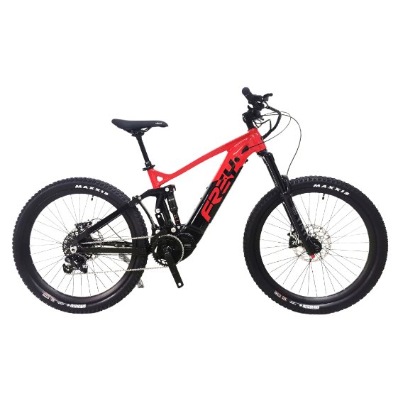 Frey Bike - M600 E-Bike - Bafang M600 - Full Suspension - Up To 45 KM/H - Relaxacare