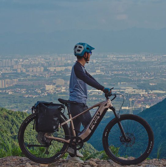 Frey Bike - Touring E-Bike - Bafang Rear Hub Motor - Range Up To 200kms - Relaxacare