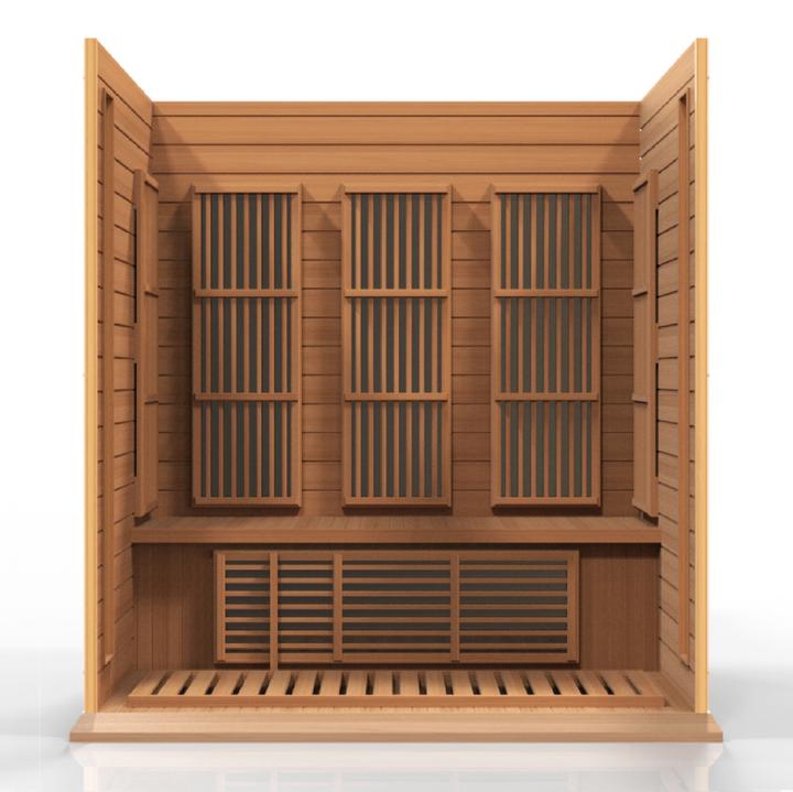 GDI - Maxxus Sauna - Low EMF MX-K306-01 CED Red Cedar - Relaxacare