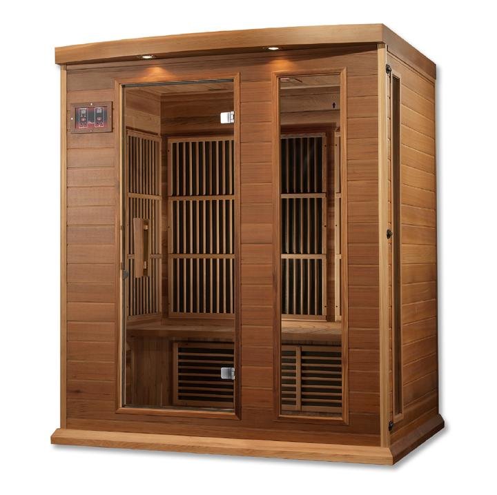 GDI - Maxxus Sauna - Low EMF MX-K306-01 CED Red Cedar - Relaxacare