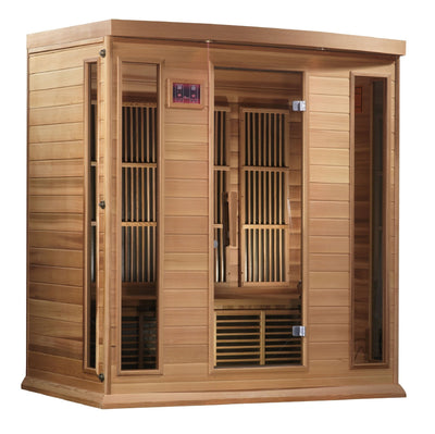 GDI - Maxxus Sauna - Low EMF MX-K406-01 CED Red Cedar - Relaxacare