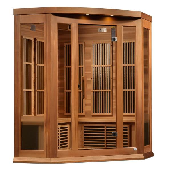 GDI - Maxxus Sauna - Near Zero EMF - MX-K356-01-ZF CED Red Cedar - Relaxacare