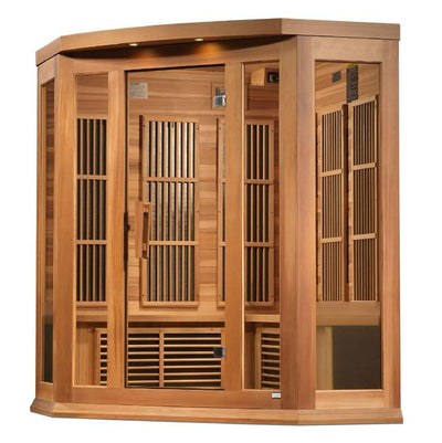 GDI - Maxxus Sauna - Near Zero EMF - MX-K356-01-ZF CED Red Cedar - Relaxacare