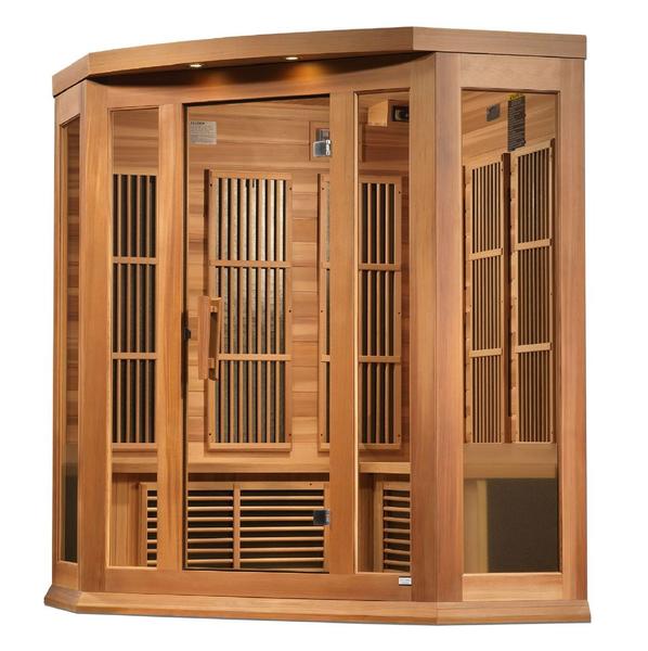 GDI - Maxxus Sauna - Near Zero EMF - MX-K356-01-ZF CED Red Cedar - Relaxacare