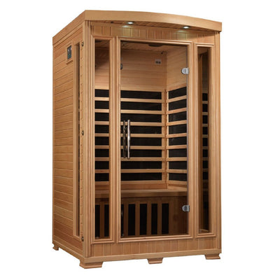 GDI-Premium Series Sauna-2 Person((Amanda) Low EMF Far Infrared Sauna With Carbon Panels - Relaxacare