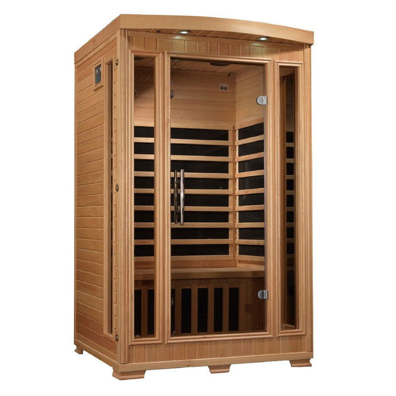 GDI-Premium Series Sauna-2 Person((Amanda) Low EMF Far Infrared Sauna With Carbon Panels - Relaxacare