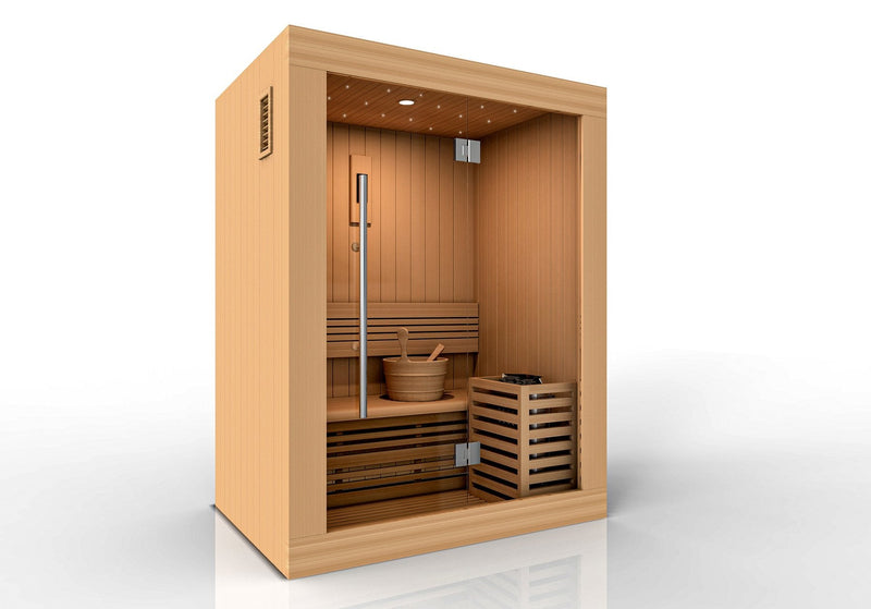 GDI - Traditional Steam Sauna - GDI-7289-01 Sundsvall Edition - Relaxacare