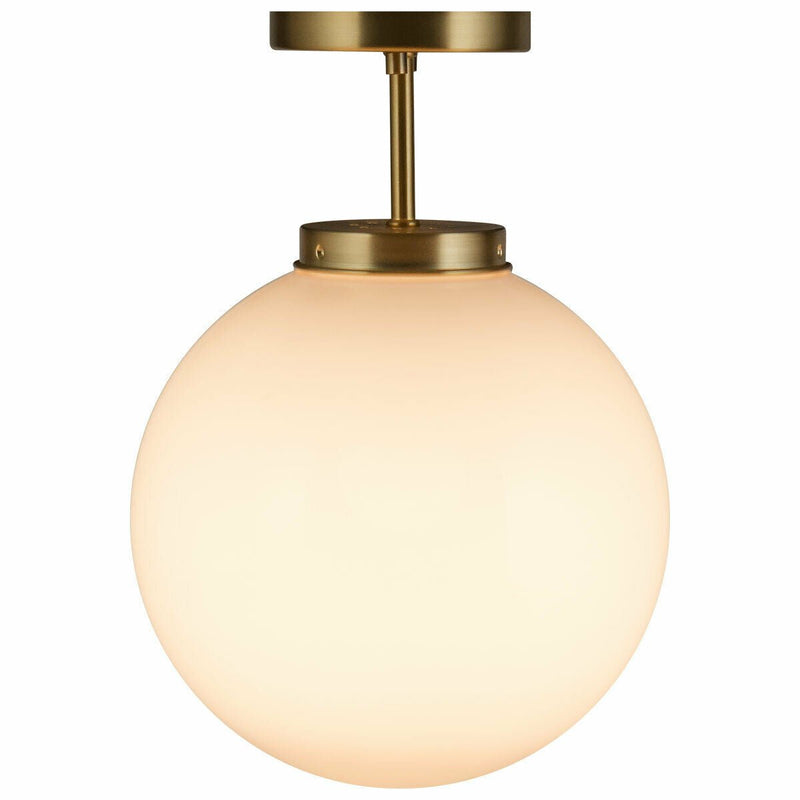 Globe Pendant Light Fixture with Acrylic Lamp Shade - Relaxacare