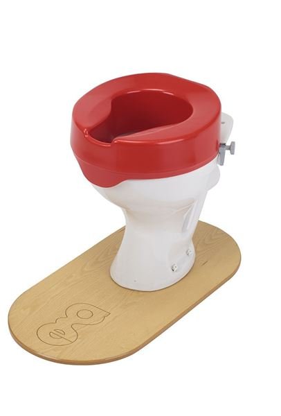 Gordon Ellis- Ashby Toilet Seat (Red) 62174 - Relaxacare