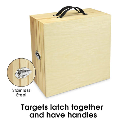 GoSports-Premium Birch Wood Washer Toss Game - Relaxacare