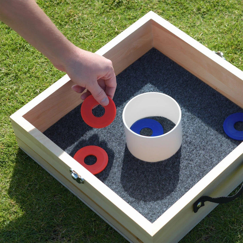 GoSports-Premium Birch Wood Washer Toss Game - Relaxacare