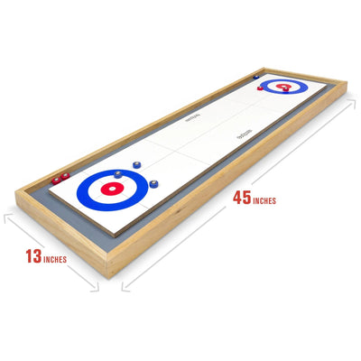 GoSports-Shuffleboard and Curling 2-in-1 Board Game - Relaxacare