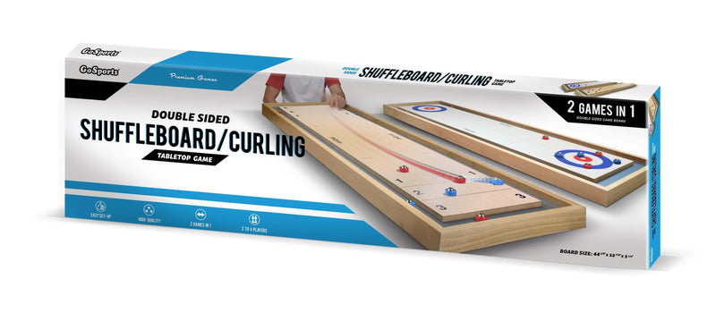 GoSports-Shuffleboard and Curling 2-in-1 Board Game - Relaxacare