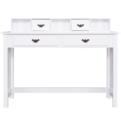 Home Office Writing Mission Computer Desk with 4-Drawer - Relaxacare