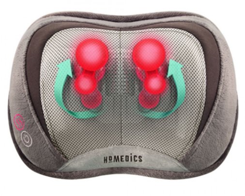 HOMEDICS 3D Shiatsu & Vibration Massage Pillow with heat - Relaxacare
