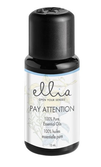 HOMEDICS ELLIA Pay Attention Essential Oil Blend for Diffuser - Relaxacare